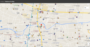 Screenshot-Pokémon Go Map - Mozilla Firefox